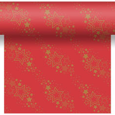 Dunicel Holiday Star red 0,4x4,8m poikkiliina