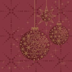 Duni Gilded Bauble lautasliina