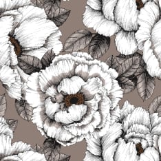 DESIGNS FOR DUNI Vallila Alma Mocha 24x24cm 3-krs 20kpl napkin