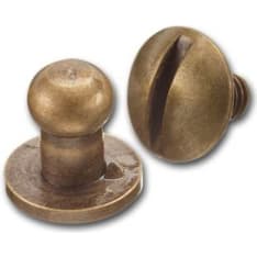 Brass 5mm rifle button
