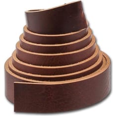 Brown 30mm leather strap