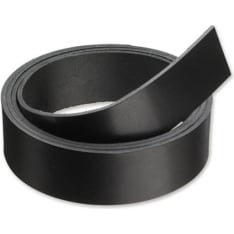 Black 40mm leather strap