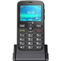 Doro 1881 musta 4G puhelin