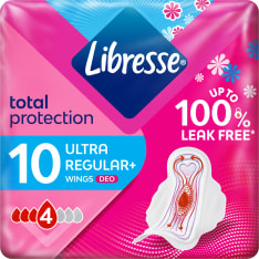 Libresse Ultra Deo Fresh Normal Wing 10 kpl