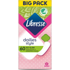 Libresse So Slim Duo 60 kpl pikkuhousunsuoja
