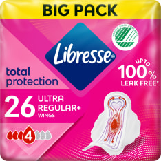 Libresse Ultra+ Wings 26kpl terveysside