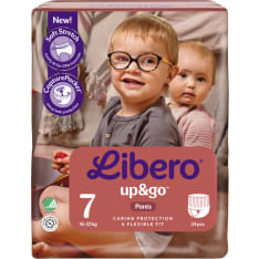 Libero Up&Go koko 7, 16-22 kg 24 kpl housuvaippa