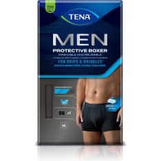 Tena Men black L washable incontinence boxer