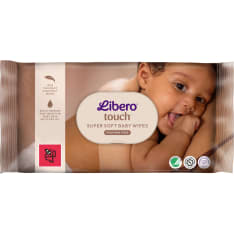Libero Touch Super Soft 50 pc cleaning wipes