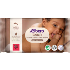 Libero Touch Super Soft 18 pc cleaning wipes