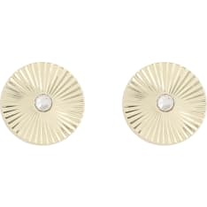 SNÖ of Sweden Rule circle earrings