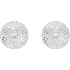SNÖ of Sweden Rule circle earrings