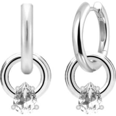 SNÖ of Sweden Callie plain pendant ring earrings