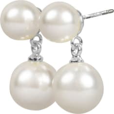 Snö of Sweden Gemme double pearl korvakorut