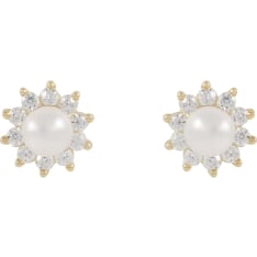 Snö of Sweden Night pearl crystal korvakorut