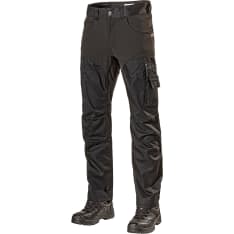 L.Brador 1842PB black short work trousers