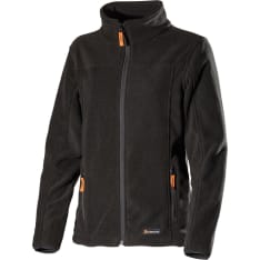 L.Brador 687P-W black fleece jacket