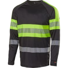 L.Brador 6111P black/yellow t-shirt