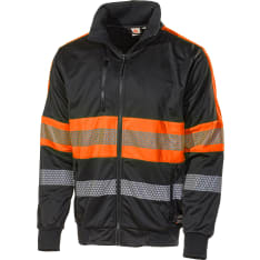 L.Brador 6112P musta/oranssi collegepusero