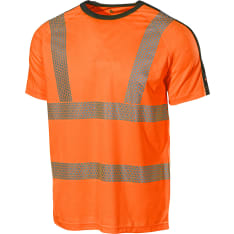 L.Brador 6120P orange/black t-shirt
