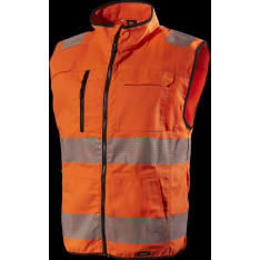 L.Brador 2041PB Heavy orange/yellow work vest