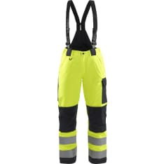 Blåkläder 7885 highvis naisten talvihousut henkseleillä