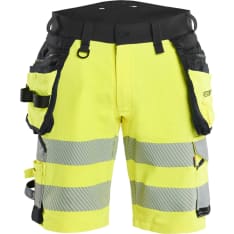 Blåkläder 1120 HighVis 4-way Stretch shorts with hanging pockets