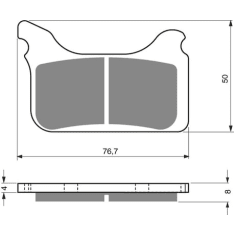 Goldfren jarrupalat 231 Ceramic Carbon AD