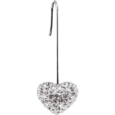 Blomdahl Straight Pend C Ball White 12 mm korvakorut