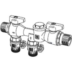 Nibe 3 KB 32 geothermal heat pump collection circuit filling group