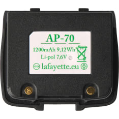 Lafayette AP-70 Li-pol 7,6 V 9,12Wh Smart+ akku