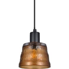 Oriva Bonnie amber window lamp