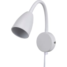 Oriva Moa white wall lamp