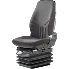 Pebe GT black Grammer 722 (non-adjustable) seat cover + headrest cover