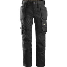 Snickers 6241 AllroundWork Stretch pitkä riipputaskuhousut