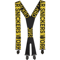 Snickers 9064 braces with logo