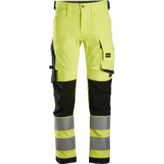 Snickers 6343 High-Vis elastic (long) work pants