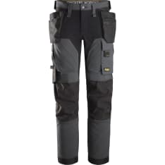 Snickers 6275 AllroundWork Stretch long hanging pocket trousers