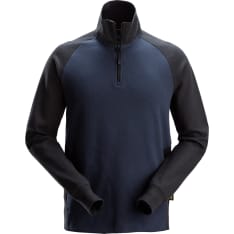 Snickers 2841 two-tone half-zip sweatshirt