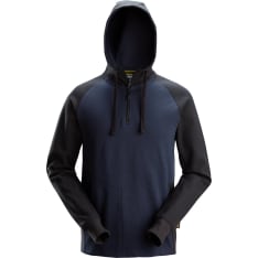 Snickers 2842 two-tone half-zip hoodie