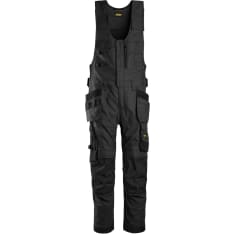 Snickers 6014 AllroundWork Canvas Stretch One-piece Trousers Holster Pockets