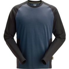 Snickers 2450 Two-Coloured Long Sleeve T-Shirt