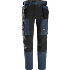 Snickers 6218 AllroundWork Stretch-työhousut riipputaskuilla
