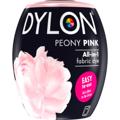 Dylon 07 Peony Pink 350 g tekstiiliväri