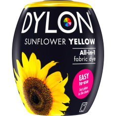 Dylon 05 Sunflower Yellow 350 g tekstiiliväri