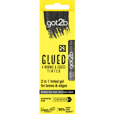 Schwarzkopf got2b4 Brows & Edges Glued Gel Black 16 ml kulmien muotoilugeeli