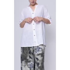 Elitzia White Cotton Top