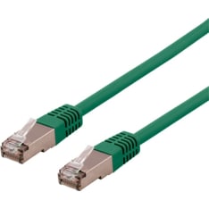 Deltaco SFTP-6 green S/FTP Cat6 network cable