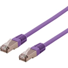 Deltaco SFTP-6 violetti S/FTP Cat6 verkkokaapeli