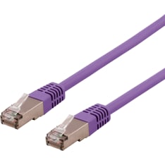 Deltaco STP-6 U/FTP Cat6a purple network cable